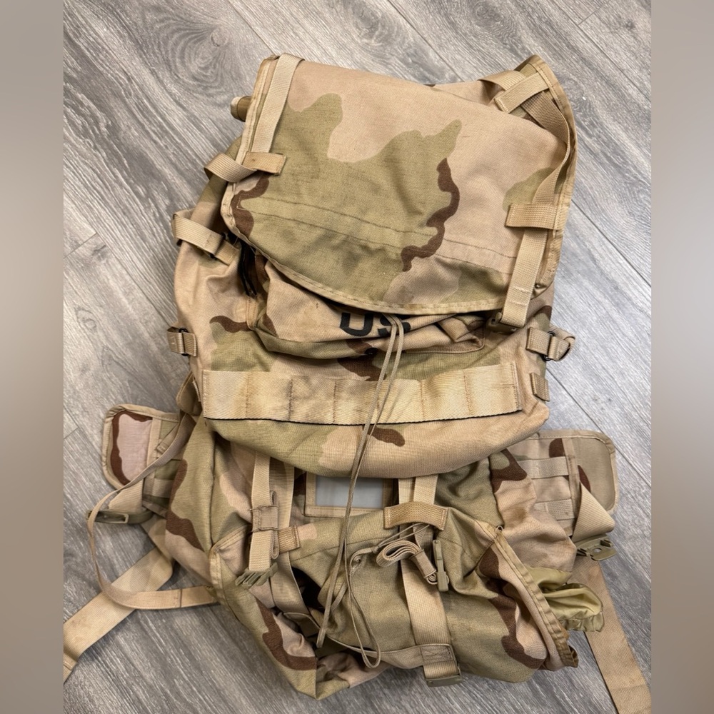 Large Camo Backpack